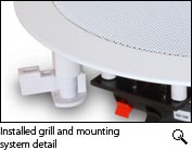 Grill and mounting system detail